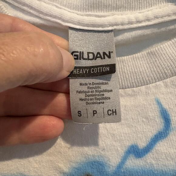 Anime Skateboard Shirt Mens Small White Airbrush Art Graphic Custom Tee - Picture 2 of 10